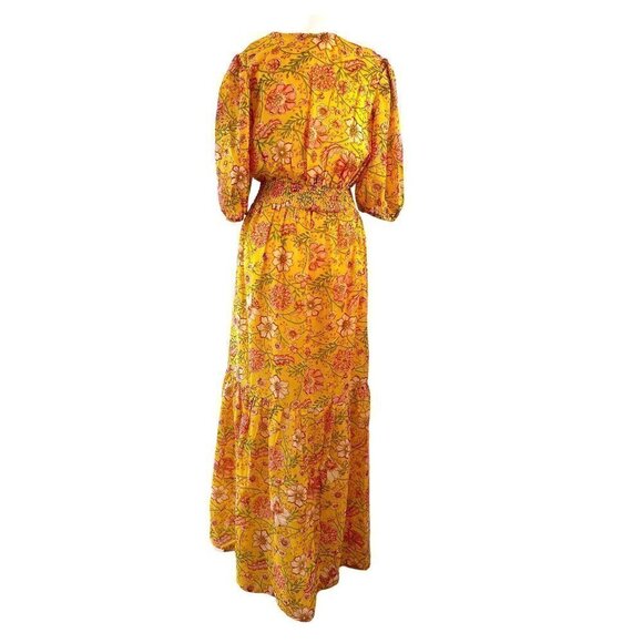 Billabong- Spellbound Floral Smocked Waist Maxi Dress - NWT - Picture 4 of 6